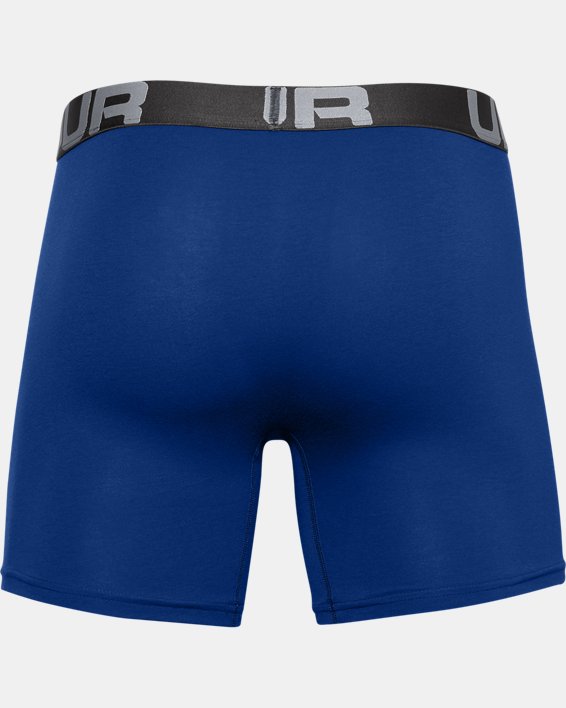 Men's Charged Cotton® 6" Boxerjock® – 3-Pack, Blue, pdpMainDesktop image number 4
